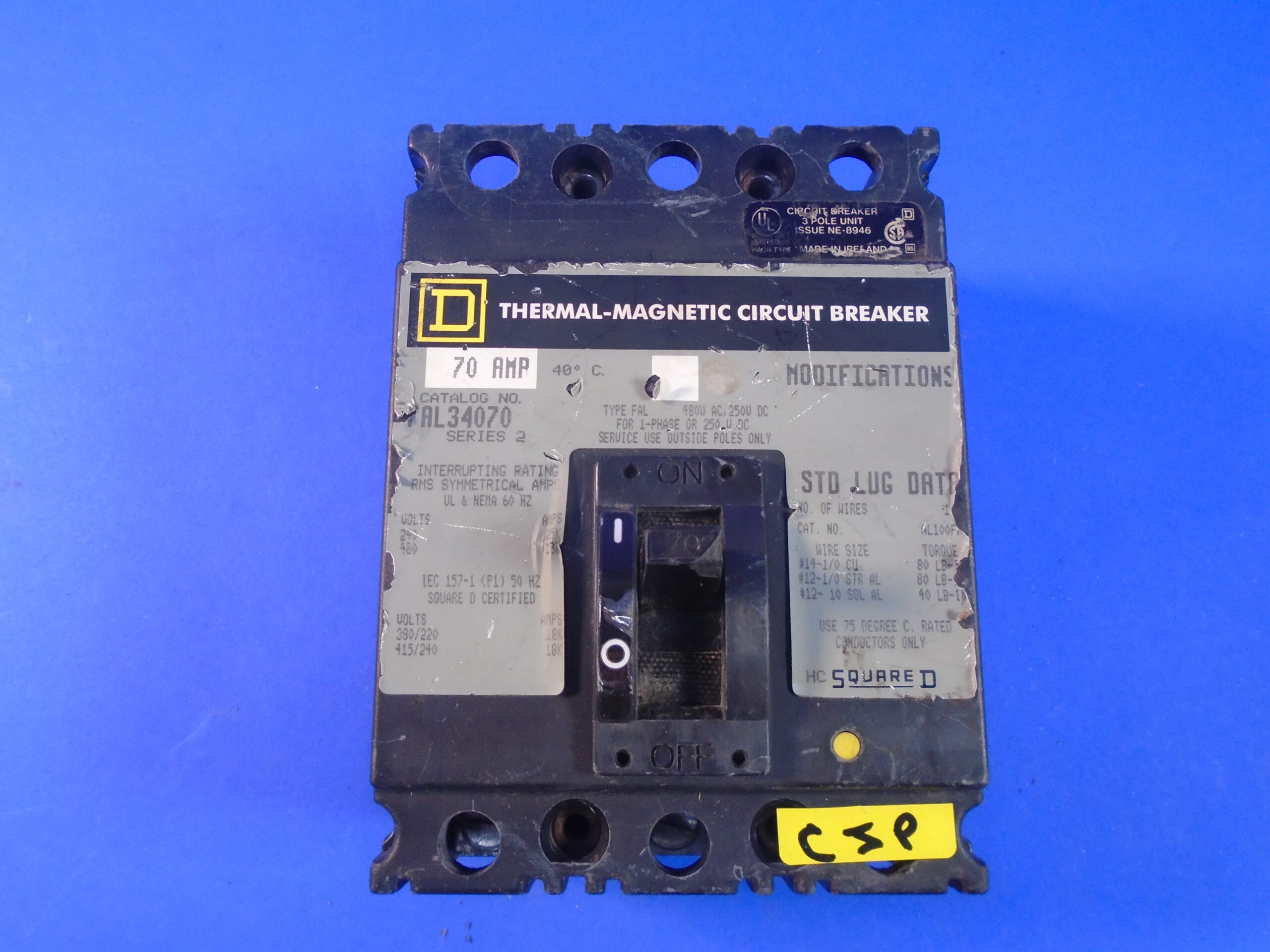 square d circuit breaker types