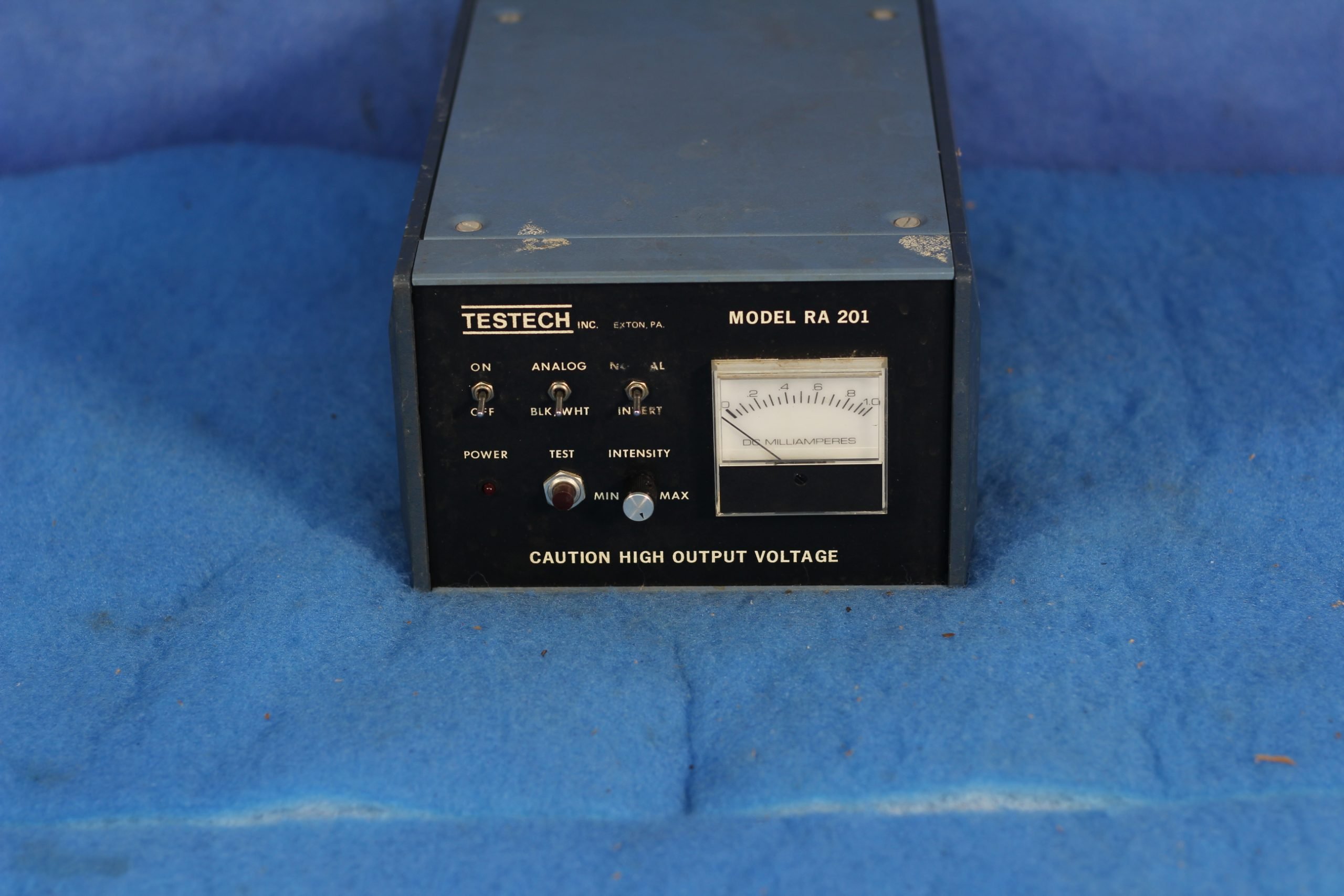 TESTECH MODEL RA 201 Electronic Amplifier 90 Day Warranty