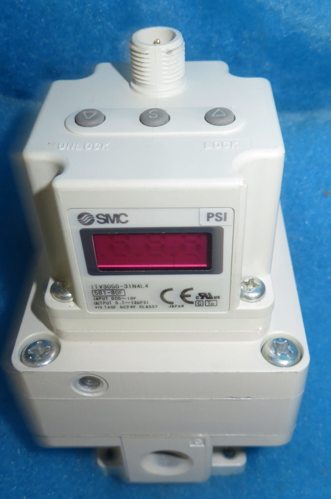 Aplastar Competidores Acechar SMC ITV3050-31N4L4 0.7-130PSI Pnumatic Regulator + 1 Year Warranty –  Integrity Electric Direct