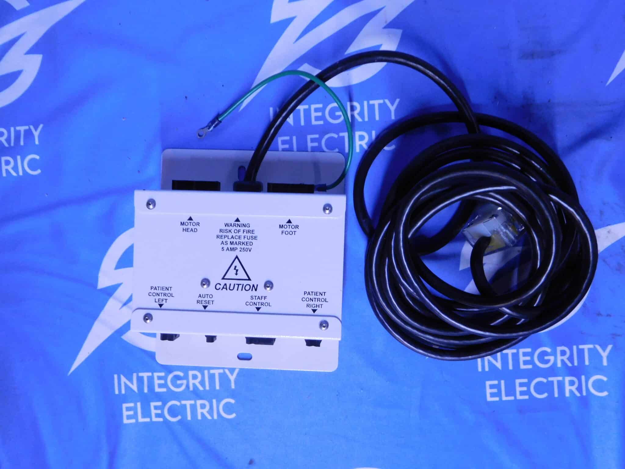 CONTROL BOX FOR MEICAL BED/CHAIR MOTOR HEAD/FOOT PATIENT/STAFF CONTROL 5A 150V
